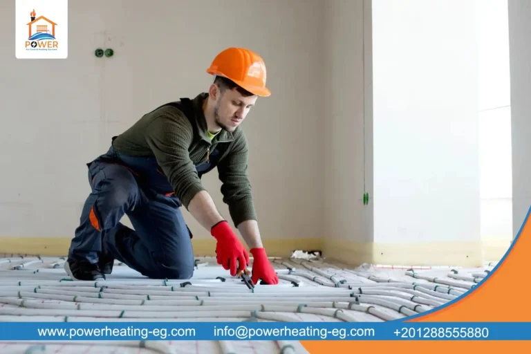 توزيع الحرارة في تدفئة الأرضيات