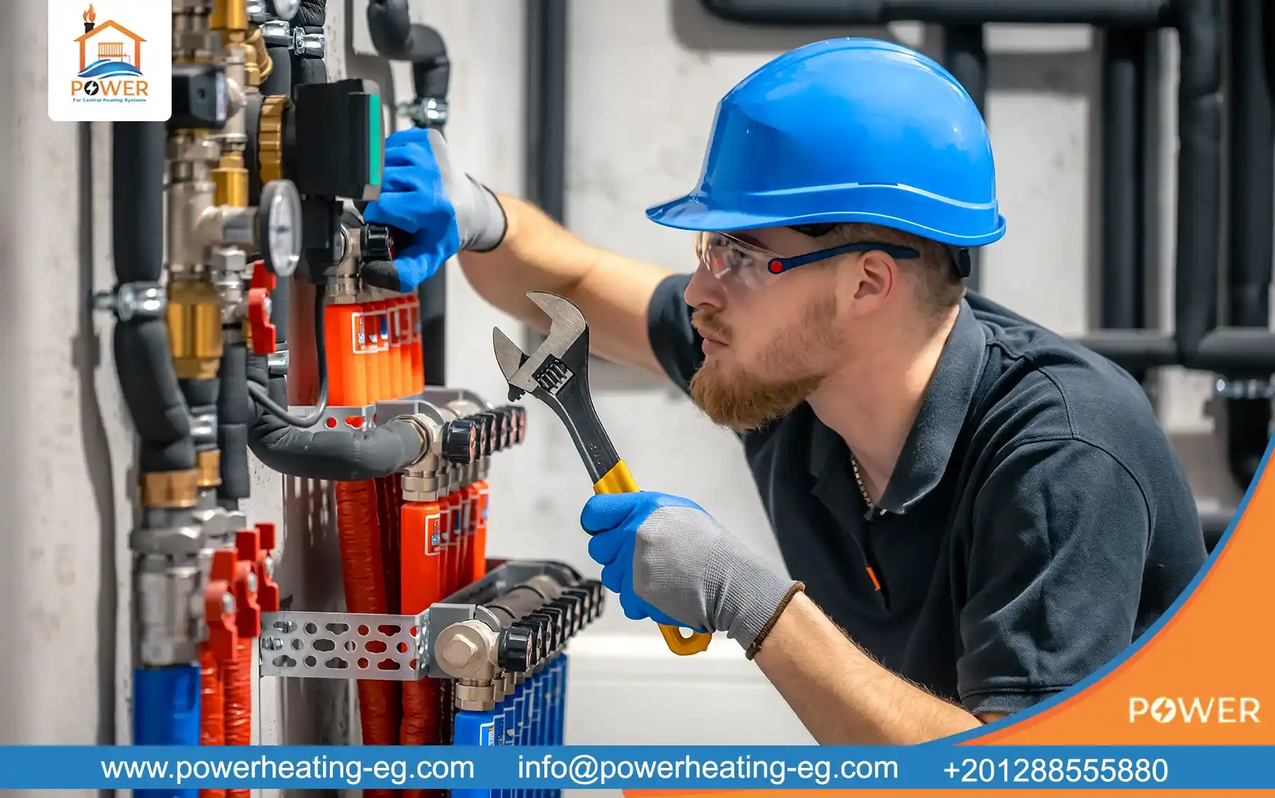 لماذا تختار Power Heating لصيانة نظام تسخين المياه المركزي؟