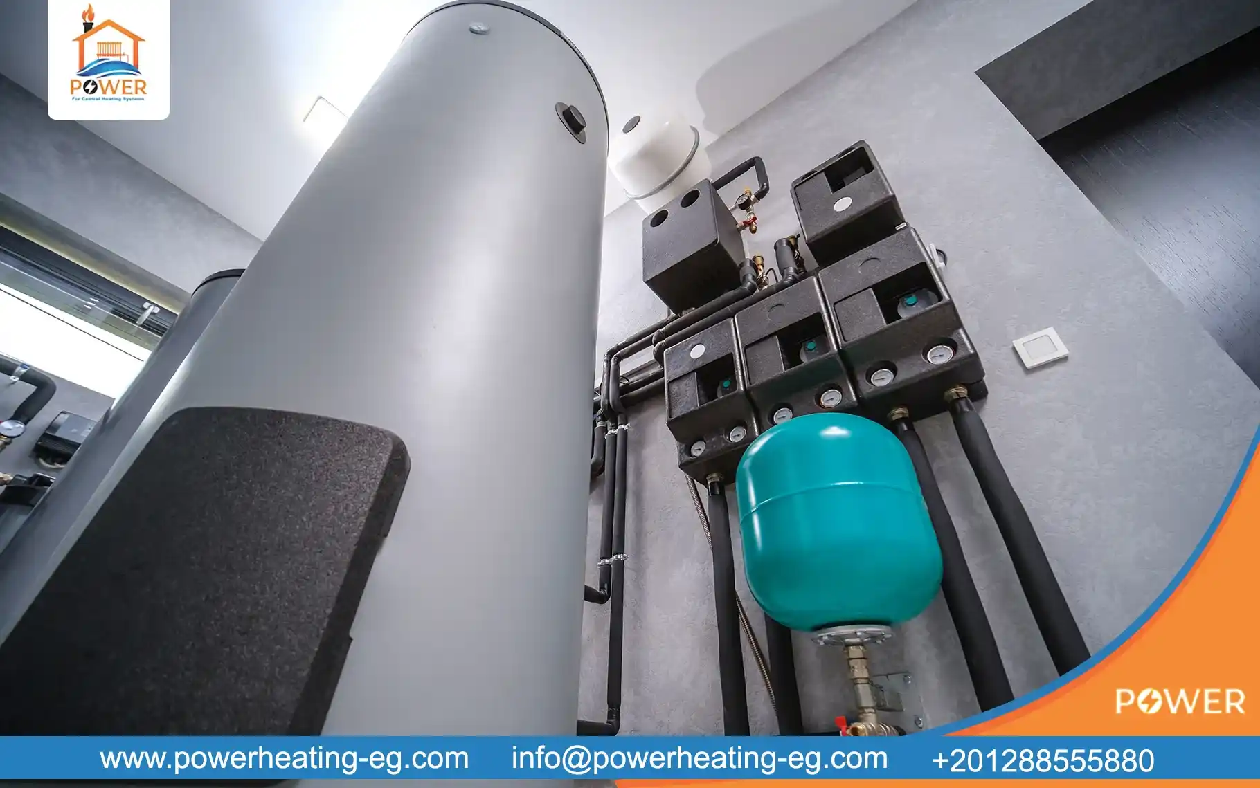 Power Heating من أفضل شركات تركيب نظام تسخين مياه مركزي في مصر؟