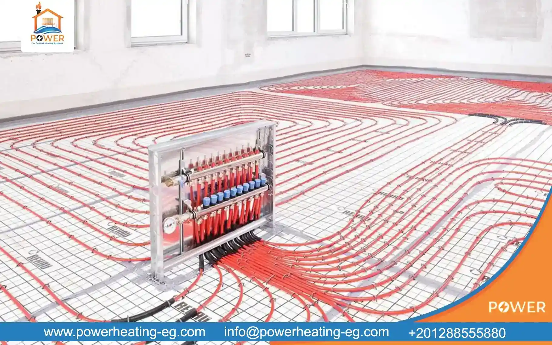 التدفئة المركزية بالماء الساخن