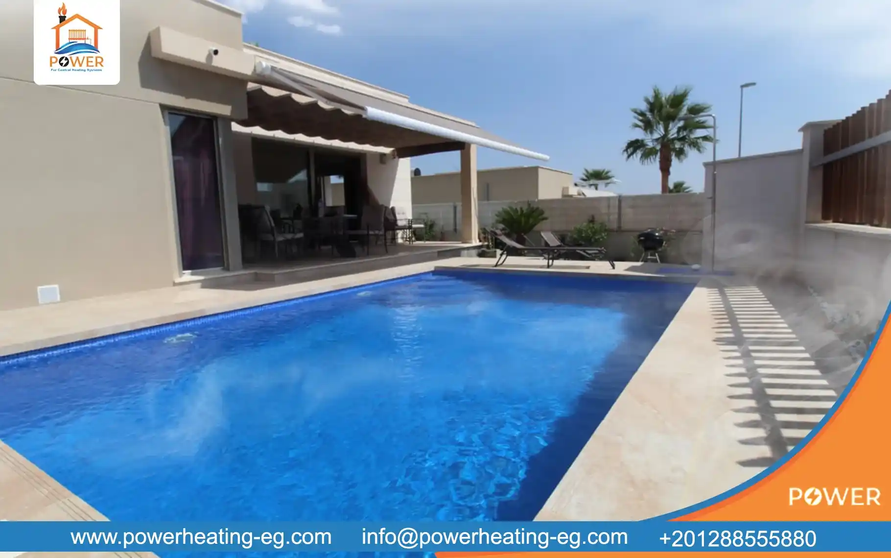 شركة تسخين حمامات السباحة
