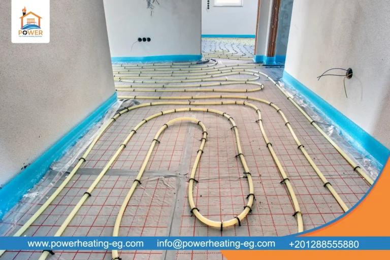 نظام التدفئة المركزية بالماء الساخن