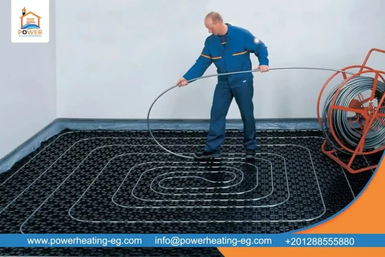 التدفئة المركزية بالماء الساخن