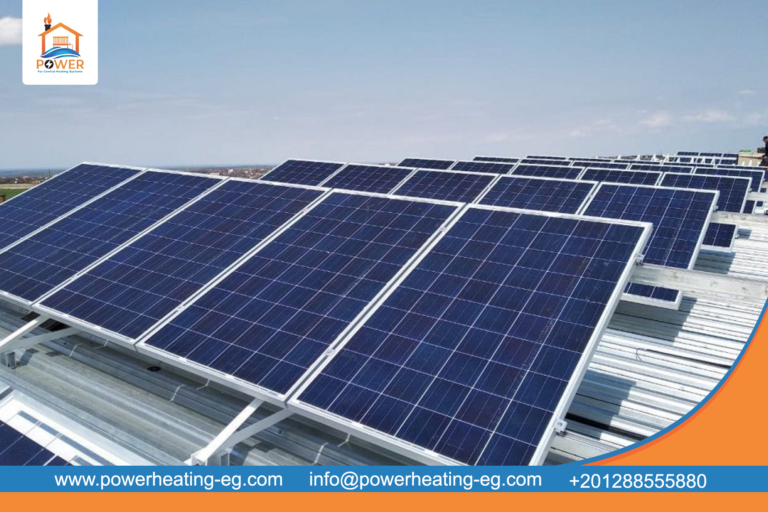 لوح طاقة شمسيةوالمكونات الأساسية لها