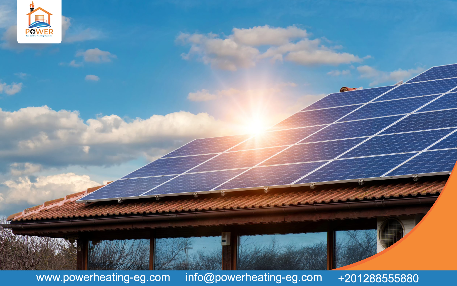 محتاج كام لوح طاقة شمسية علشان شقة