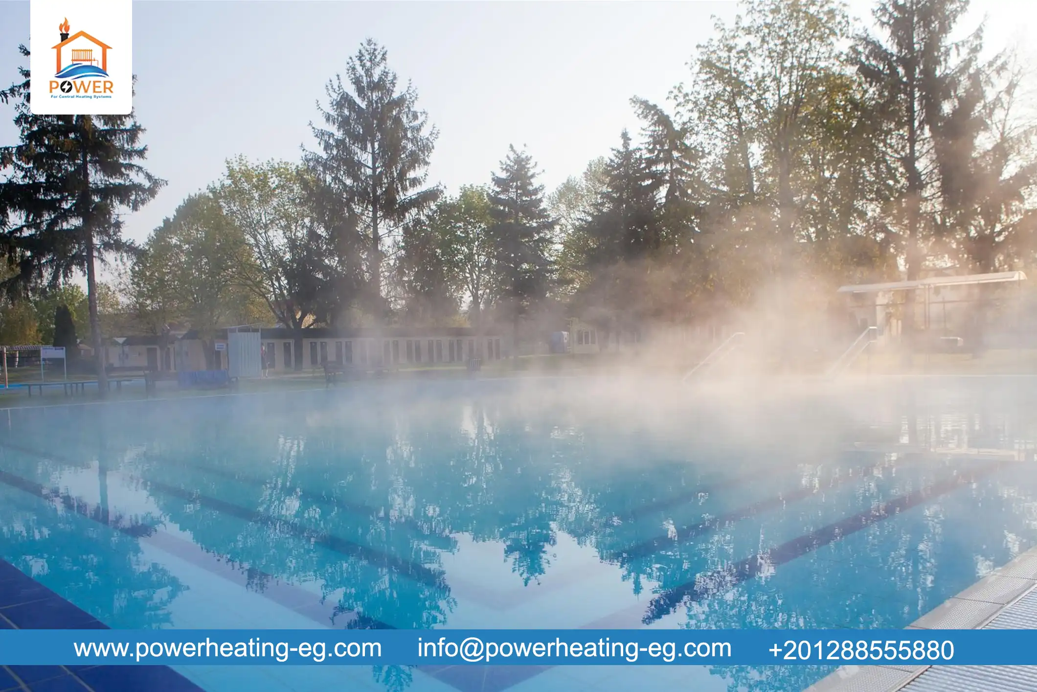 تدفئة حمامات السباحة