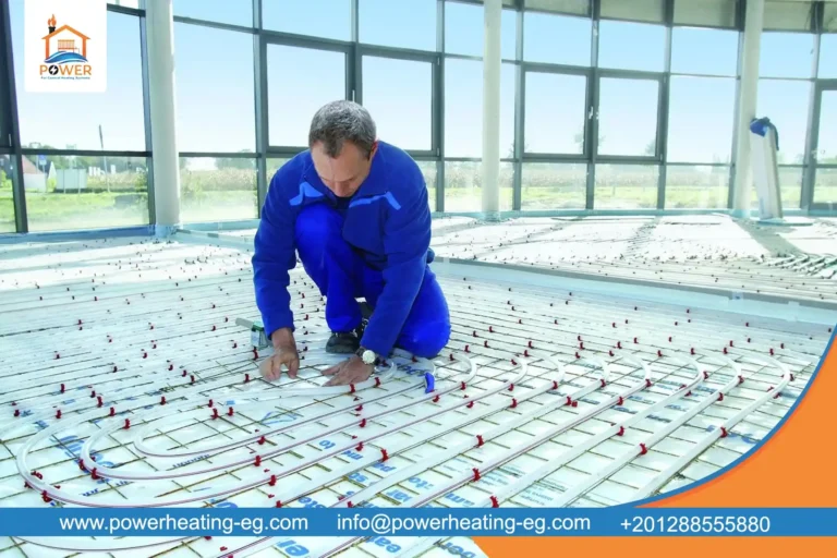 التدفئة الارضية