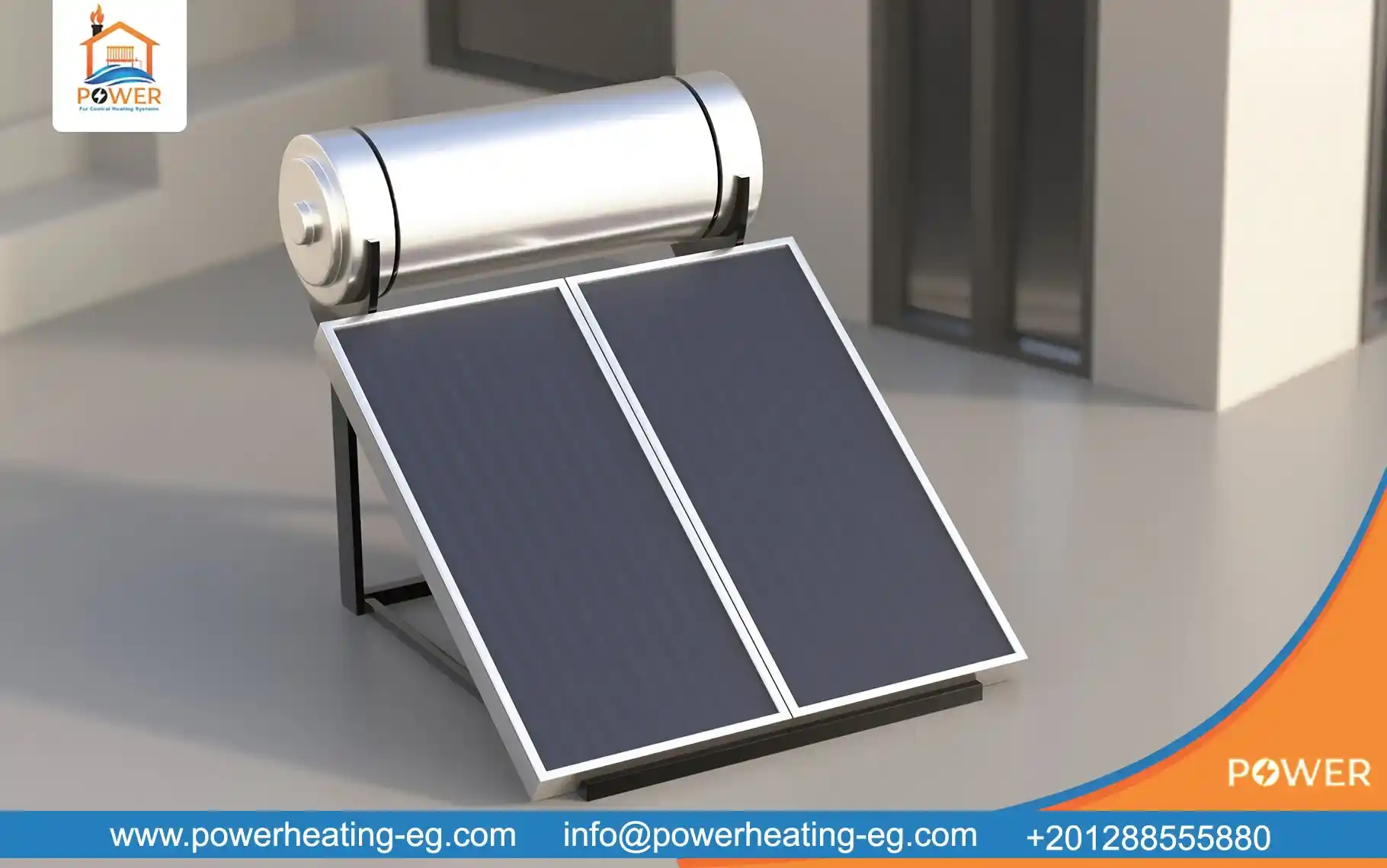 نظام الطاقة الشمسية لتسخين الماء