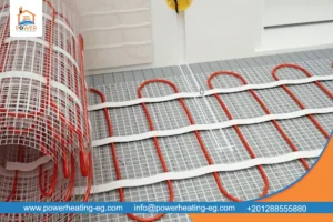 تدفئة تحت البلاط​